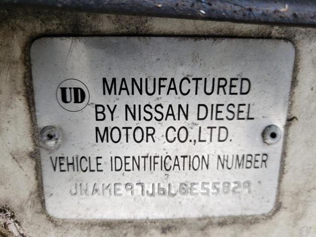 JNALA83J2HGH40381 - 1987 NISSAN DIESEL CLA83 WHITE photo 12