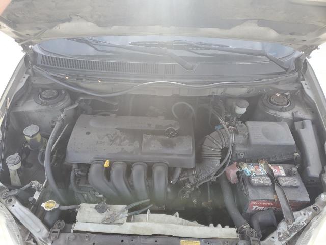 2T1KR32E73C107498 - 2003 TOYOTA COROLLA MA XR SILVER photo 11