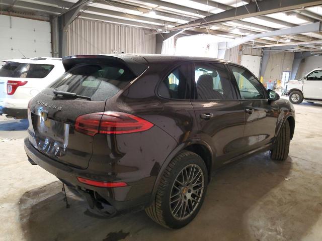 WP1AA2A26HKA88001 - 2017 PORSCHE CAYENNE MAROON photo 3