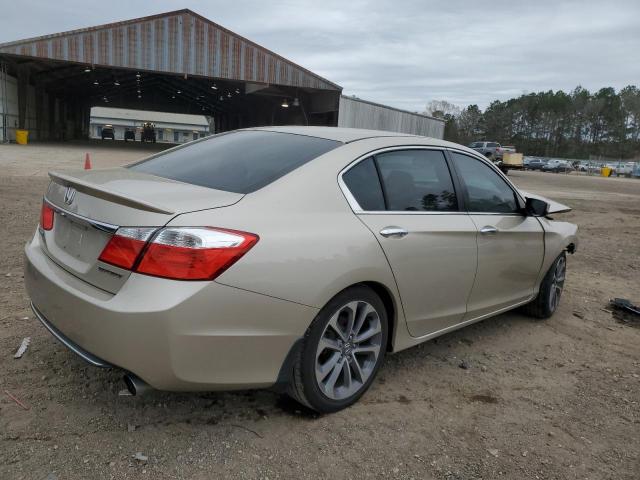 1HGCR2F54EA082402 - 2014 HONDA ACCORD SPORT GOLD photo 3