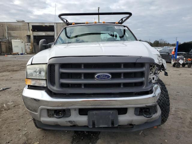 1FDSF30L33ED06647 - 2003 FORD F350 SRW SUPER DUTY WHITE photo 5