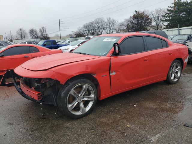 2C3CDXCT1GH303363 - 2016 DODGE CHARGER R/T RED photo 1