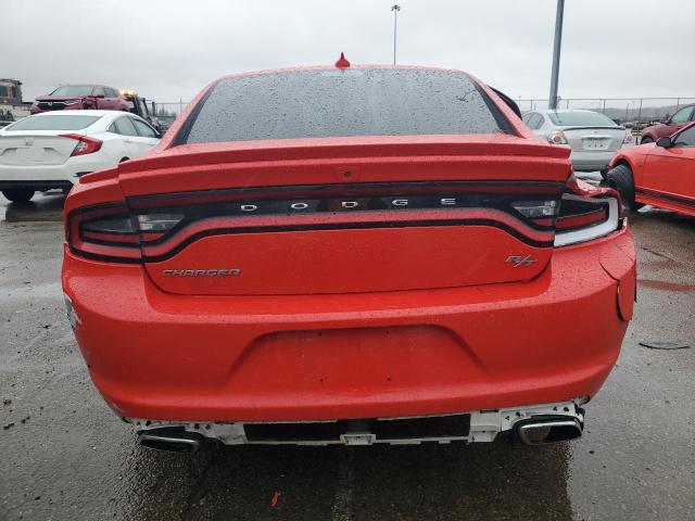 2C3CDXCT1GH303363 - 2016 DODGE CHARGER R/T RED photo 6