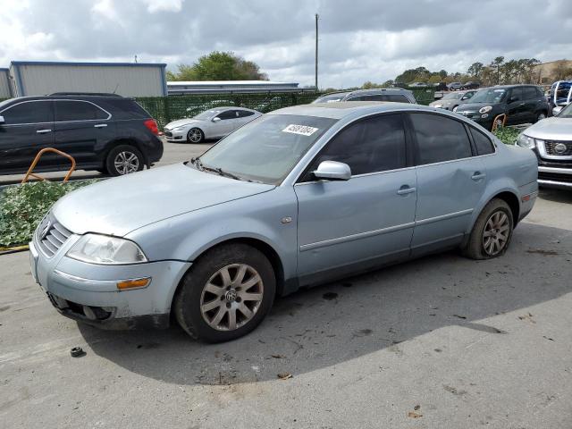 WVWPD63BX3E417863 - 2003 VOLKSWAGEN PASSAT GLS BLUE photo 1