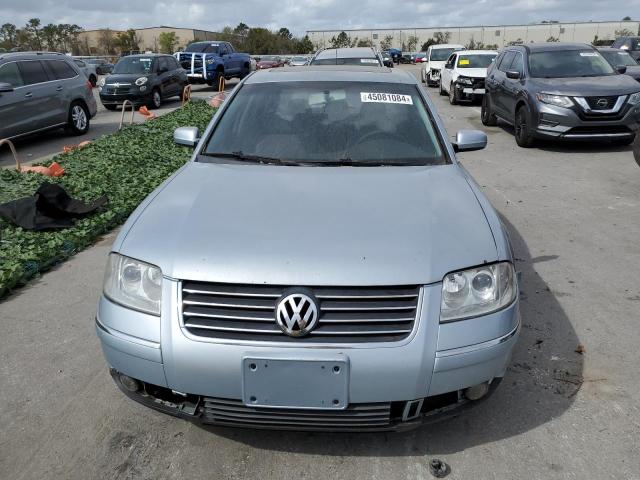 WVWPD63BX3E417863 - 2003 VOLKSWAGEN PASSAT GLS BLUE photo 5