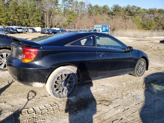 JTDDY38T7Y0027329 - 2000 TOYOTA CELICA GT-S BLACK photo 3