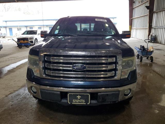 1FTFW1CF1DKD57583 - 2013 FORD F150 SUPERCREW BLUE photo 5