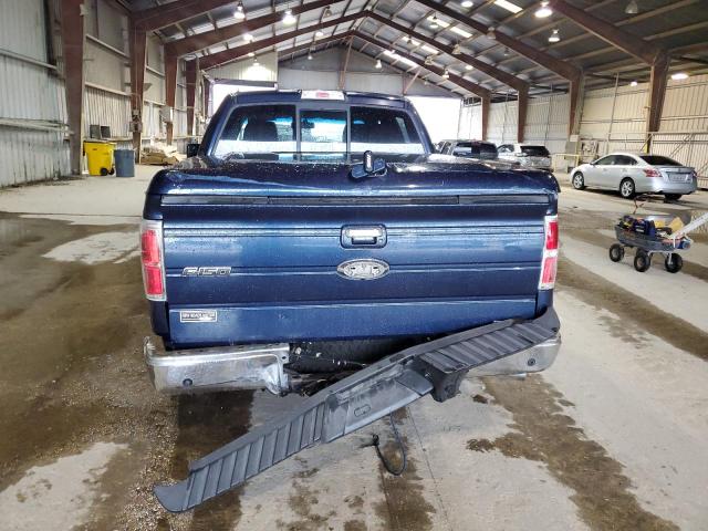 1FTFW1CF1DKD57583 - 2013 FORD F150 SUPERCREW BLUE photo 6