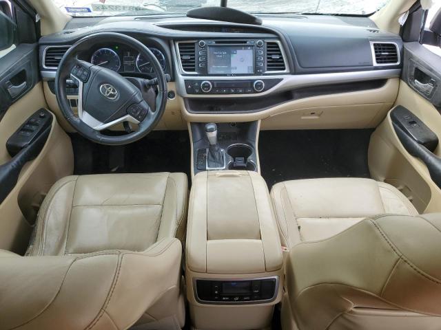 5TDKKRFH9ES021292 - 2014 TOYOTA HIGHLANDER XLE WHITE photo 8