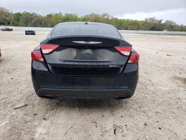 1C3CCCBB5FN557491 - 2015 CHRYSLER 200 S BLACK photo 6