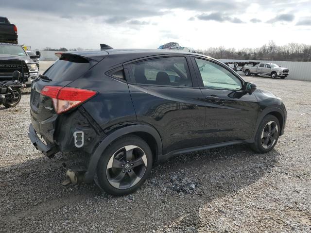 3CZRU6H50JG702163 - 2018 HONDA HR-V EX BLACK photo 3