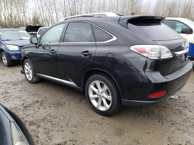 2T2BK1BA9CC144859 - 2012 LEXUS RX 350 BLACK photo 2