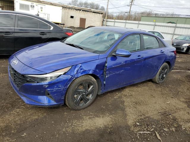 KMHLM4AG6MU114146 - 2021 HYUNDAI ELANTRA SEL BLUE photo 1