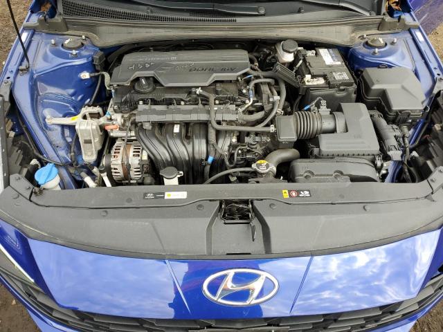 KMHLM4AG6MU114146 - 2021 HYUNDAI ELANTRA SEL BLUE photo 11