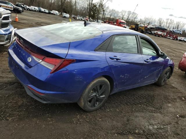 KMHLM4AG6MU114146 - 2021 HYUNDAI ELANTRA SEL BLUE photo 3