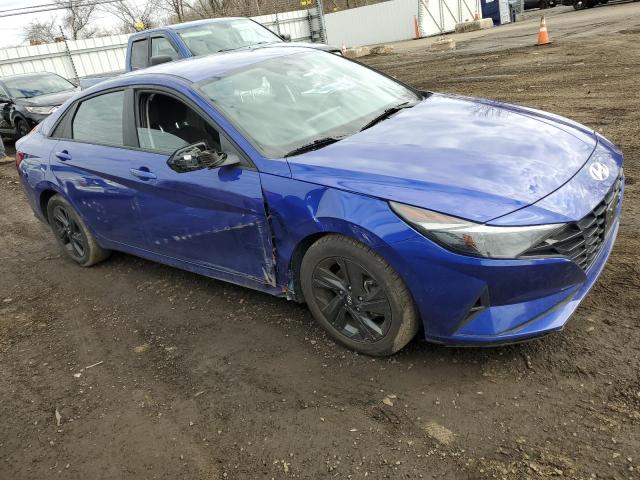 KMHLM4AG6MU114146 - 2021 HYUNDAI ELANTRA SEL BLUE photo 4