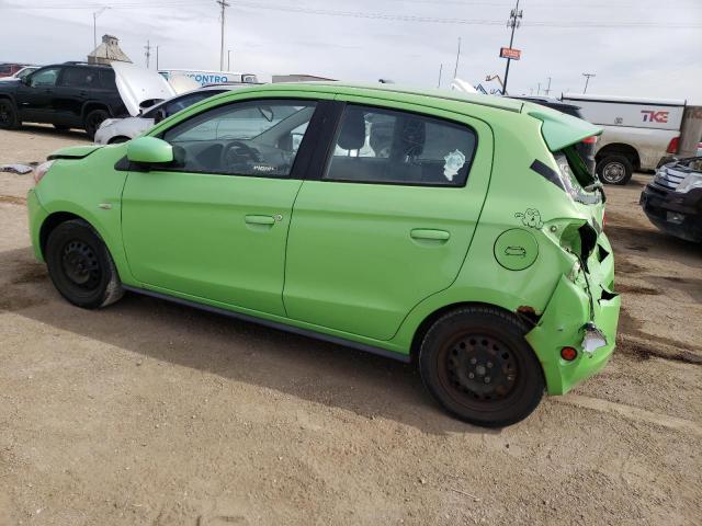 ML32A3HJ3EH007783 - 2014 MITSUBISHI MIRAGE DE GREEN photo 2