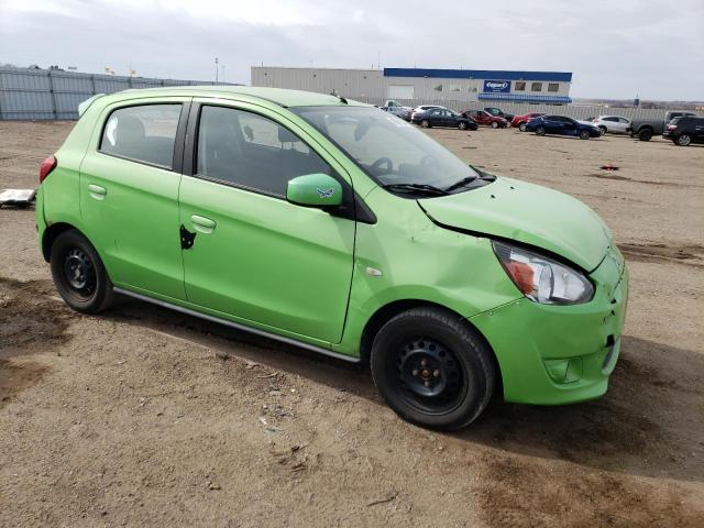 ML32A3HJ3EH007783 - 2014 MITSUBISHI MIRAGE DE GREEN photo 4