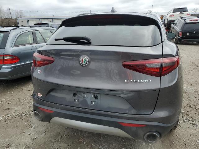 ZASFAKNN6J7B63307 - 2018 ALFA ROMEO STELVIO TI SPORT GRAY photo 6