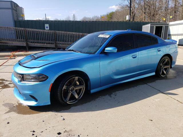 2C3CDXL95JH312031 - 2018 DODGE CHARGER SRT HELLCAT BLUE photo 1