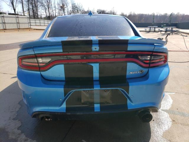 2C3CDXL95JH312031 - 2018 DODGE CHARGER SRT HELLCAT BLUE photo 6