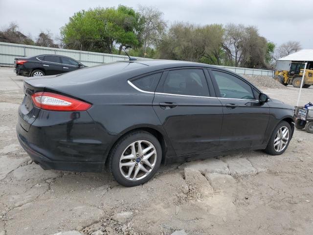 3FA6P0H72ER138255 - 2014 FORD FUSION SE BLACK photo 3