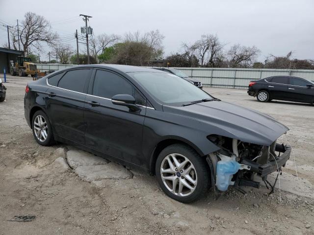 3FA6P0H72ER138255 - 2014 FORD FUSION SE BLACK photo 4