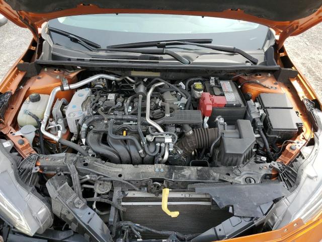 3N1AB8DVXMY270015 - 2021 NISSAN SENTRA SR ORANGE photo 11