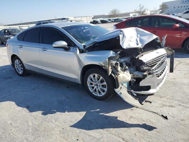 3FA6P0G70GR354531 - 2016 FORD FUSION S SILVER photo 4