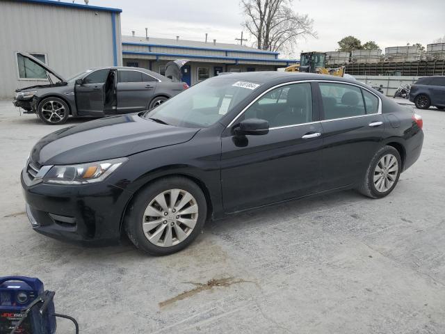 1HGCR3F83FA012617 - 2015 HONDA ACCORD EXL BLACK photo 1