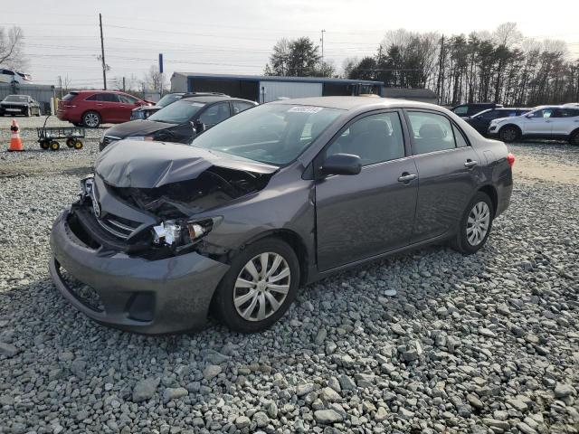 5YFBU4EE8DP152953 - 2013 TOYOTA COROLLA BASE GRAY photo 1