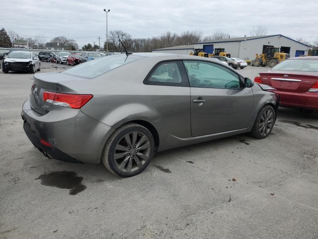 KNAFW6A31B5442891 - 2011 KIA FORTE SX GRAY photo 3