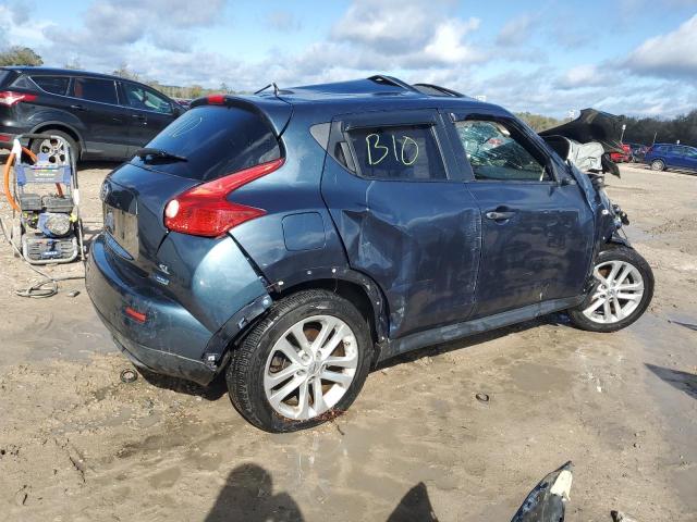 JN8AF5MR6ET352048 - 2014 NISSAN JUKE S BLUE photo 3