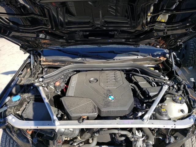 5UXTY5C01M9F70557 - 2021 BMW X3 XDRIVE30I BLACK photo 11