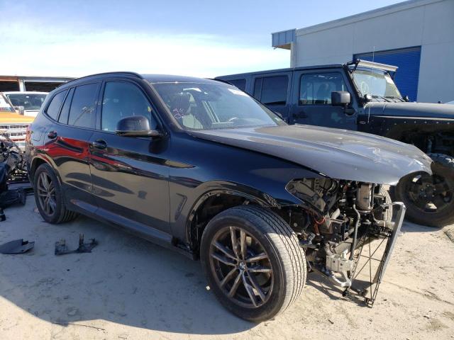 5UXTY5C01M9F70557 - 2021 BMW X3 XDRIVE30I BLACK photo 4