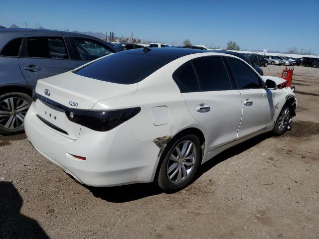 JN1BV7AP5FM348914 - 2015 INFINITI Q50 BASE WHITE photo 3