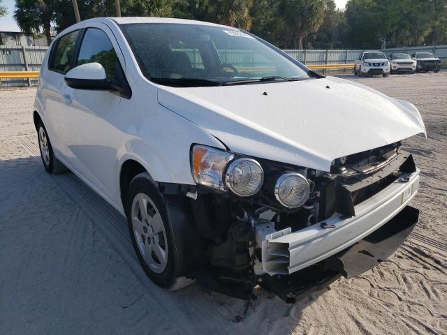 1G1JB6SH8F4219903 - 2015 CHEVROLET SONIC LS WHITE photo 4