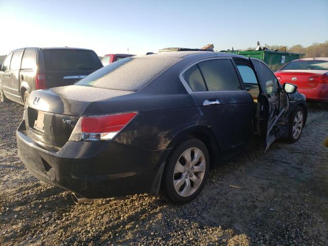 1HGCP36868A065028 - 2008 HONDA ACCORD EXL BLACK photo 3