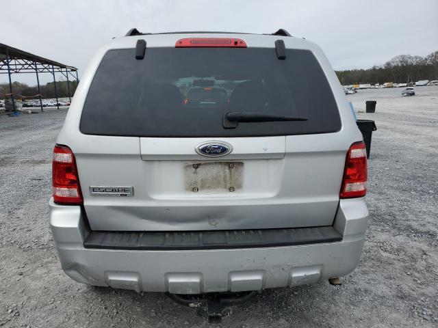 1FMCU03G29KB11317 - 2009 FORD ESCAPE XLT SILVER photo 6