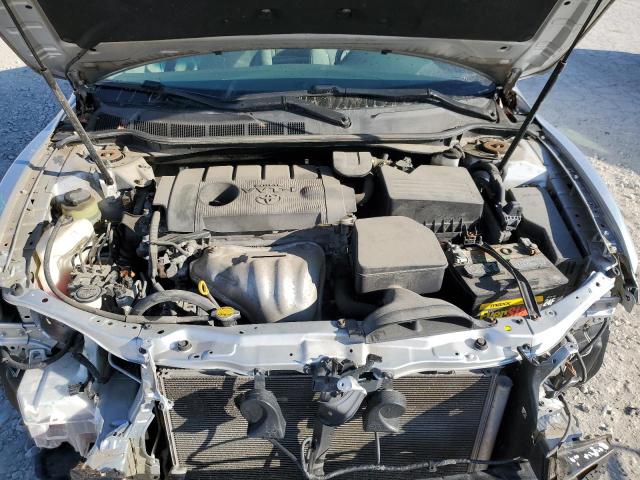 4T4BF3EK5BR141761 - 2011 TOYOTA CAMRY BASE SILVER photo 11