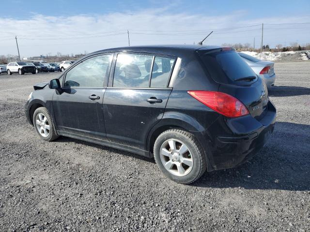 3N1BC1CP3CK813251 - 2012 NISSAN VERSA S BLACK photo 2