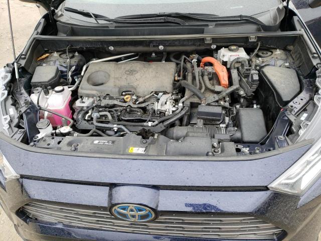 4T3E6RFV1MU059586 - 2021 TOYOTA RAV4 XSE BLUE photo 11