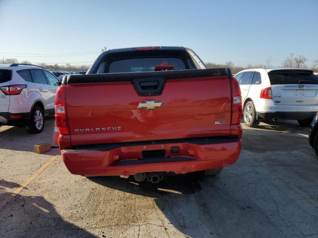 3GNVKEE02AG128606 - 2010 CHEVROLET AVALANCHE LS RED photo 6