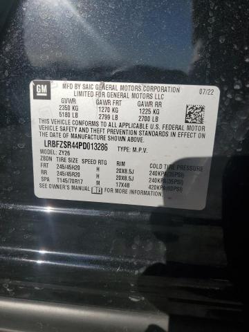 LRBFZSR44PD013286 - 2023 BUICK ENVISION AVENIR BLACK photo 13