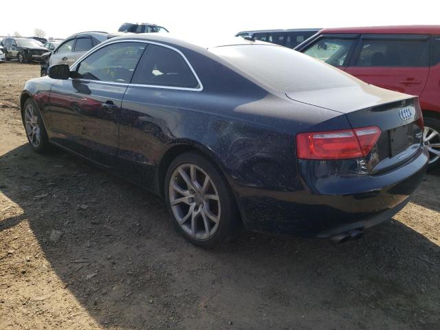 WAUGFAFR5AA020780 - 2010 AUDI A5 PREMIUM BLUE photo 2