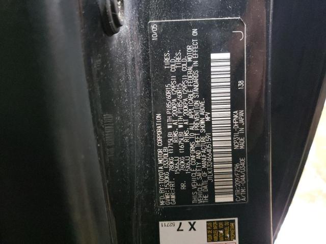 JTLKT324664051591 - 2006 TOYOTA SCION XB 黑色 照片 12