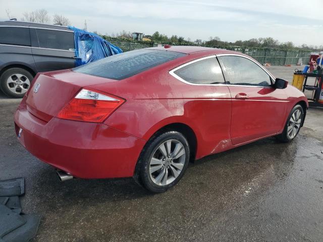 1HGCS12829A008206 - 2009 HONDA ACCORD EXL RED photo 3