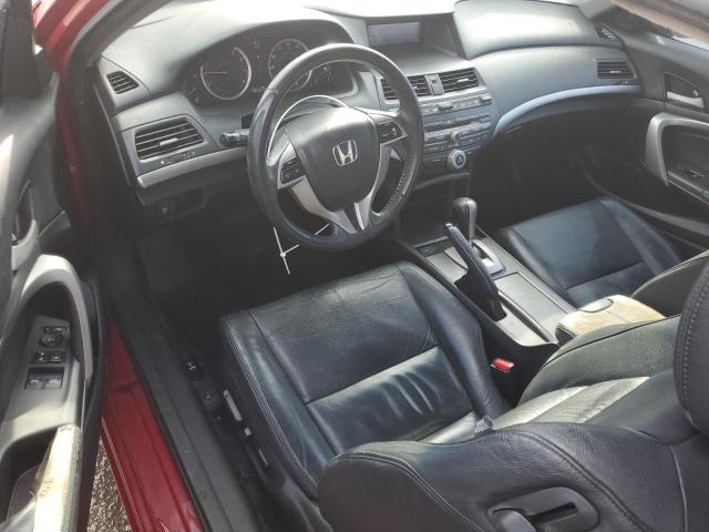 1HGCS12829A008206 - 2009 HONDA ACCORD EXL RED photo 8