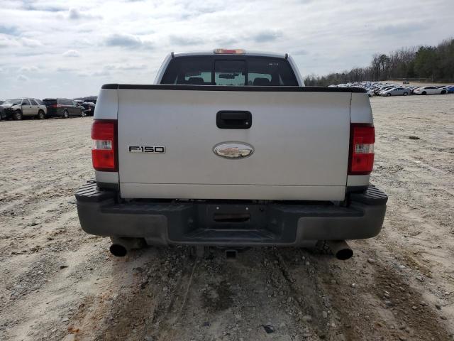 1FTPX04516KB03604 - 2006 FORD F150 SILVER photo 6