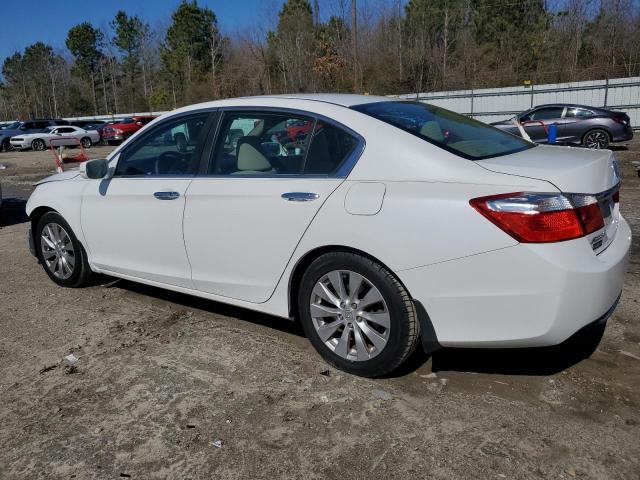 1HGCR2F72EA046077 - 2014 HONDA ACCORD EX WHITE photo 2